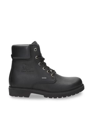 Panama Jack 03 Gtx C2 Waterproof Leather Ankle Boots - Black