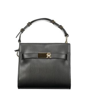 Tommy Hilfiger Polyethylene Handbag - Black