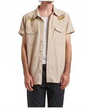 Brixton Ford Western Shirt - Natural