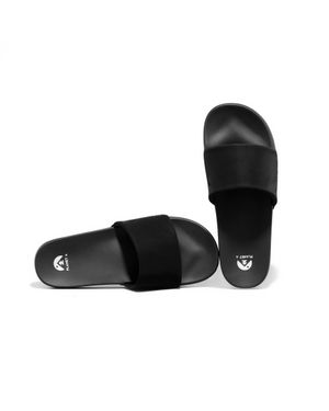 Dearfoams Planet A Regnr8 Slide Sandal - Black