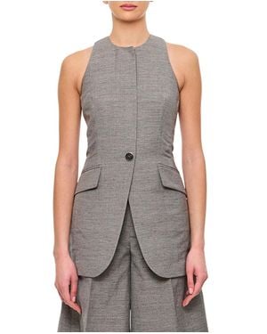 DURAZZI MILANO Gilet Tailleur - Gray