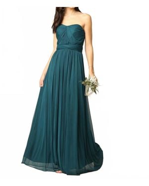 EVA Off The Shoulder Gown - Blue