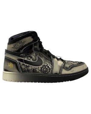 Nike Jordan 1 High Zoom Air Cmft 2 Día De Muertos Sneakers - Black