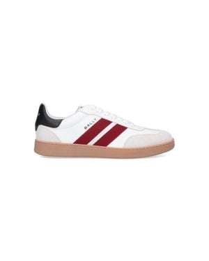 Bally Retro Crest" Sneakers - Pink