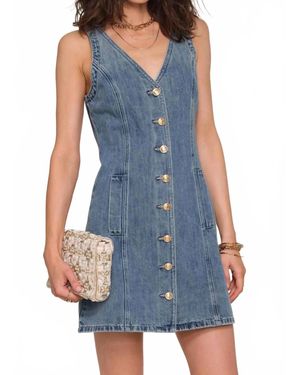 Heartloom Tanela Mini Dress - Blue