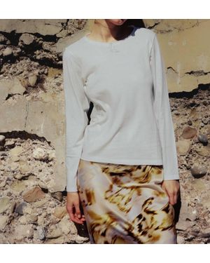 Catherine Gee Cowboy Boot T-Shirt - Gray