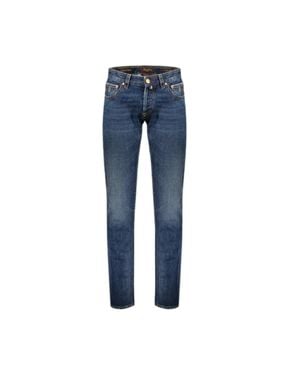 Moorer Paveldc107 Pants Wash2007 - Blue