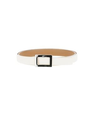 Roger Vivier Sleek Narrow Belt With Distinctive Buckle - Brown