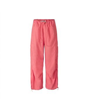 Oval Square Poison Pants - Pink