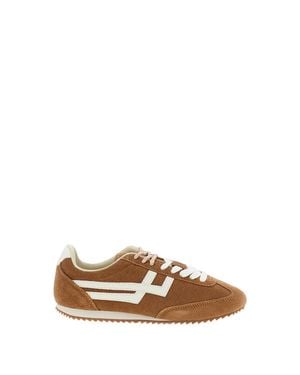 PRO Light Racer 82 Suede Sneakers - Brown