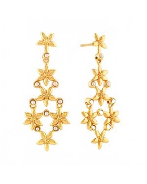 Capucine de Wulf Jasmine Drop Earrings - Metallic