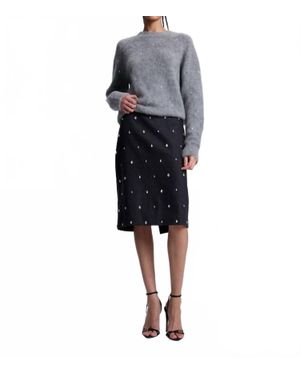A.L.C. Opal Midi Skirt - Black