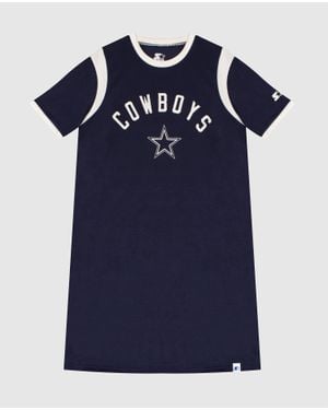 Starter Dallas Cowboys Shirt Dress - Blue