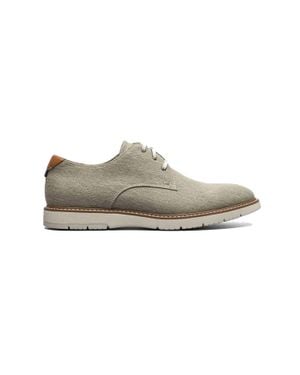 Florsheim Vibe Canvas Plain Toe Oxford - Gray