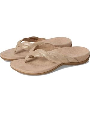 Vionic Bella Braid Thong Sandals - Natural