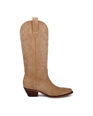 Marfa Boots Emmylou Cowboy Boots - Brown