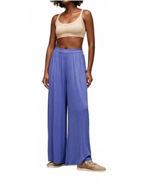 UGG Imogen Wide Leg Rib Pants - Blue