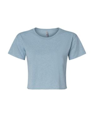Next Level Festival Crop Top - Blue