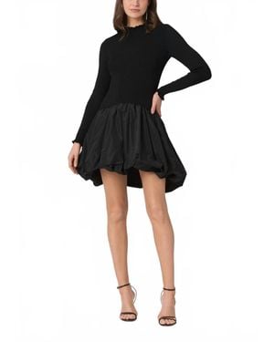 Shoshanna Midnight Keely Dress - Black