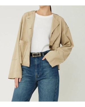 JS71 Alta Suede Jacket - Blue