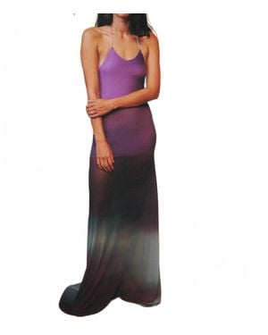 Feners Balita Maxi Dress - Purple