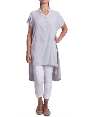 Gigi Moda Silvia Mini Shirt Dress - Multicolor