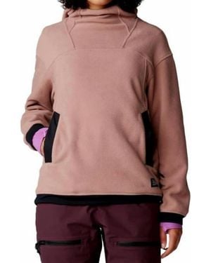 Mountain Hardwear Powder Maven Fleece Pullover Hoody - Red
