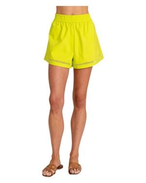 Alden Adair Celine Shorts - Yellow