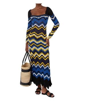 Escvdo Sumac Maxi Dress - Blue