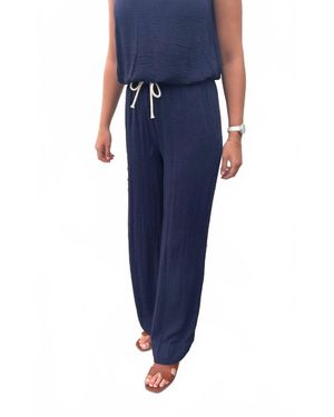 Caydn Bailey Wide Leg Pant - Blue
