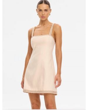 Kivari Freya Mini Dress - Natural