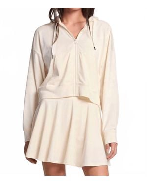 Chaser Brand Abilena Zip Up Jacket - Natural