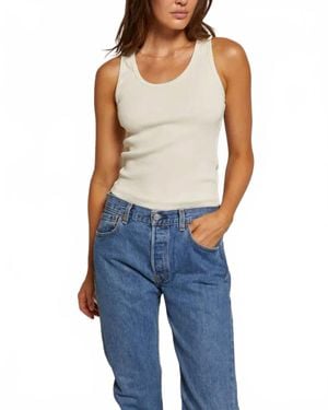 PERFECTWHITETEE Debbie Tank Top - Blue
