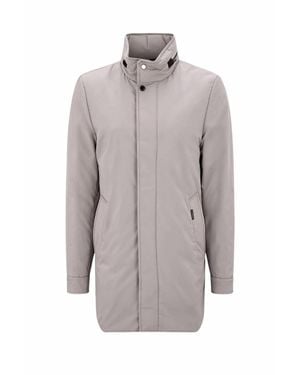 Moorer Mid Length Coat - Gray