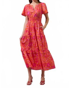 Sugarlips Rea Maxi Dress - Red