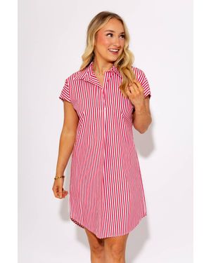 Jude Connally Carter Cotton Dress - Pink