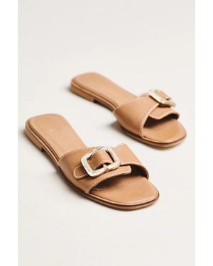 Flattered Mimi Slides - Natural