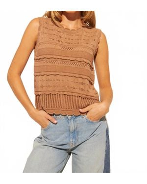 John + Jenn Husk Sleeveless Tank Top - Blue