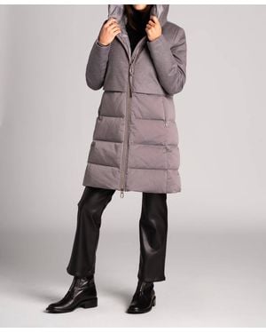 DUNO Ballon Hooded Down Jacket - Pink
