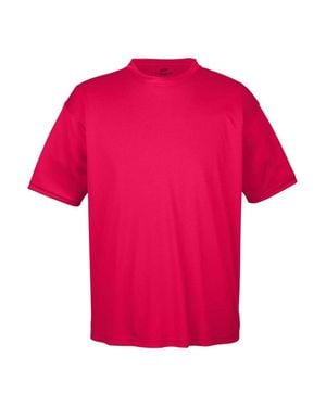 UltraClub Cool & Dry Sport Performance Interlock T-Shirt - Pink