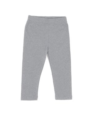 Leveret Cotton Spandex Blend Leggings - Gray