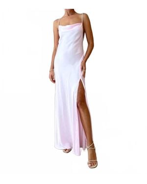 Bec & Bridge Joelle Split Maxi Dress - White