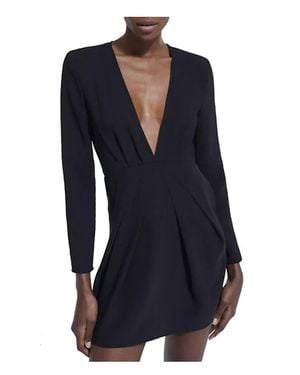 The Kooples Glam V-Neck Dress - Blue