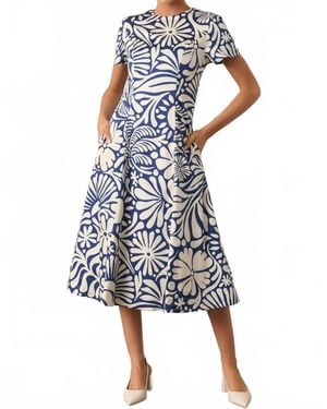 PROSPERINE® Margot Reversible Dress - Blue