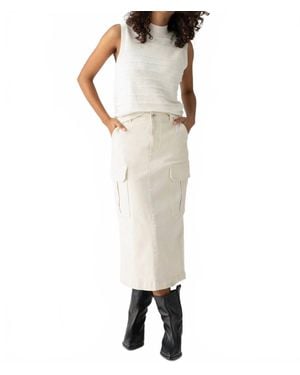 Sanctuary Essential Cargo Standard Rise Skirt - White