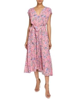 Santorelli A-Line Dress - Pink