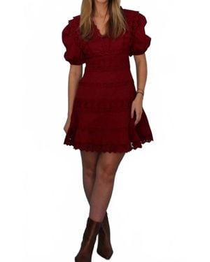Karlie Talia Dress - Red