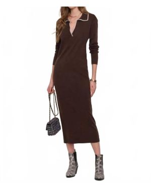 Heartloom Tissa Sweater Dress - Brown