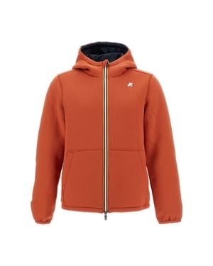 K-Way Jack Spacer Reversible Technical Jacket - Orange