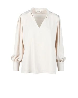 Think! Polyester Blouse - White